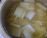 甘くて美味しい★簡単白菜のお味噌汁作り方3写真