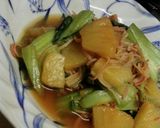 青梗菜とパイン缶の中華炒め作り方6写真