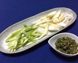 パセリとオリーブの食べるドレッシング作り方11写真
