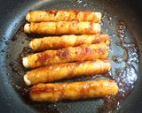 とろ〜り♪ねぎの豚肉巻き＊甘辛味作り方5写真