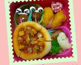 可愛いミニパン弁当 ﻌﻌﻌ♥作り方4写真