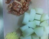 冬瓜の鶏生姜作り方1写真