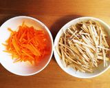材料少なめ★きんぴらごぼう作り方1写真