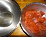 まだ手に入る！いくらを作ろう!(^^)!作り方1写真