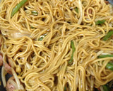バジルソーセージのソース焼きそば作り方6写真