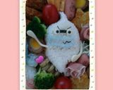 妖怪ウォッチの運動会弁当 ﻌﻌﻌ♥作り方2写真