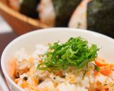 秋鮭でゴマしそたっぷりまぜごはん作り方6写真