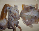 たれまで食べたいイカわた　にんにく炒め作り方1写真