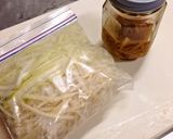 ご飯がすすむ！大根の皮のなめたけ炒め♪作り方1写真