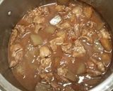 こっくり☆牛スジの味噌煮作り方7写真
