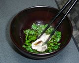 薬味のニラが食欲そそるニラ鍋作り方4写真