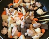 *昔ながらのこっくり筑前煮*作り方5写真