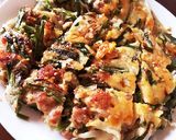 豚ひき肉とニラのチヂミ風作り方5写真
