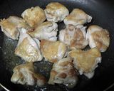 チキンの中華風甘辛あん作り方2写真