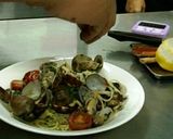 アサリときのこのゆず胡椒風味パスタ作り方6写真