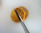 柿と生ハムのオードブル作り方3写真