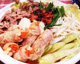 豚薄切り肉で野菜色々ピーマンえのき巻き作り方3写真