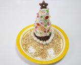 子どもと作ろう！クリスマスツリーケーキ作り方12写真