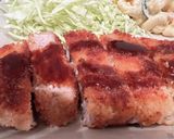 ちょっとだけヘルシーに、焼きトンカツ作り方8写真