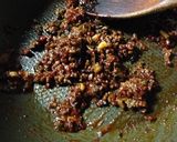肉味噌で☆油を使わない四川風麻婆豆腐作り方4写真