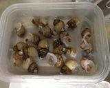 美味い肴。バイ貝の煮付け作り方1写真