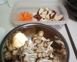 さつまいもの秋の味覚肉じゃが作り方1写真