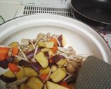さつまいもの秋の味覚肉じゃが作り方2写真