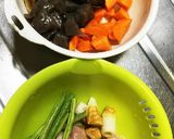 鶏胸肉と竹輪入り ヘルシー簡単 筑前煮作り方1写真