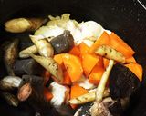 鶏胸肉と竹輪入り ヘルシー簡単 筑前煮作り方3写真