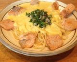 秋鮭と平茸のヴルーテ、パスタ掛け作り方17写真