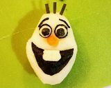 アナと雪の女王 おかずでオラフ キャラ弁作り方1写真