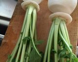 初心者さんの蕪の味噌汁〜(o˘◡˘o)♡作り方5写真