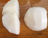 初心者さんの蕪の味噌汁〜(o˘◡˘o)♡作り方11写真