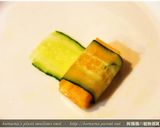 黑Q黃瓜甜柿卷．柯媽媽の植物燕窩作り方4写真