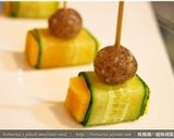 黑Q黃瓜甜柿卷．柯媽媽の植物燕窩作り方5写真