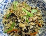 ひじきと押し麦の和風サラダ作り方7写真