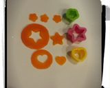 キャラ弁に♡チーズハート♡作り方1写真