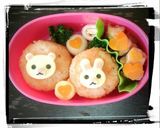 キャラ弁に♡チーズハート♡作り方7写真