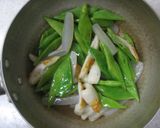 モロッコ豆の炒め煮おかかまぶし作り方2写真