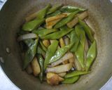 モロッコ豆の炒め煮おかかまぶし作り方3写真