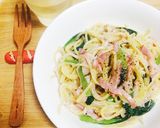簡単!ヘルシー!豆乳パスタ作り方4写真