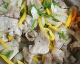簡単☆豚ロース薄切りの甘酢ケチャップ炒め作り方2写真