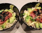 ネギトロ＆アボカドン（丼）！時短レシピ作り方3写真