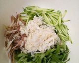 簡単！切り干し大根のごまドレサラダ作り方5写真