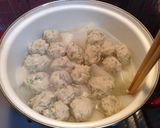 ほっこり旨い☆鶏団子と大根の煮物作り方5写真