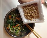 スピード料理　スタミナ納豆和え作り方3写真