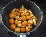 おかひじきとなめこのお味噌汁♡作り方2写真