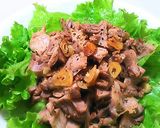 スタミナ満点！砂肝と蒟蒻の塩にんにく煮作り方9写真