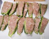 和風✿ピーマンの肉詰め作り方3写真