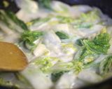 白菜の中華風チーズミルク煮。作り方6写真